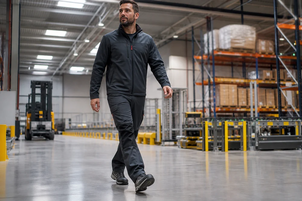 Zapatillas de seguridad para logística y almacén: ligereza para una jornada en movimiento